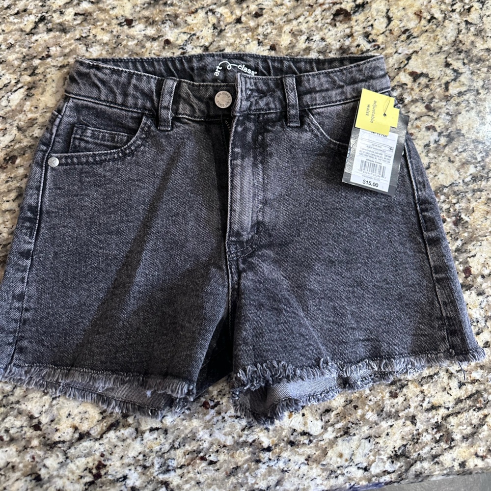 art class Gray Denim Kids Shorts